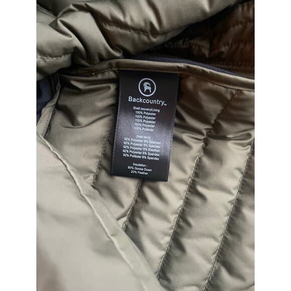 Backcountry Green and Black Puffer Mini Skirt sz M - Picture 3 of 9